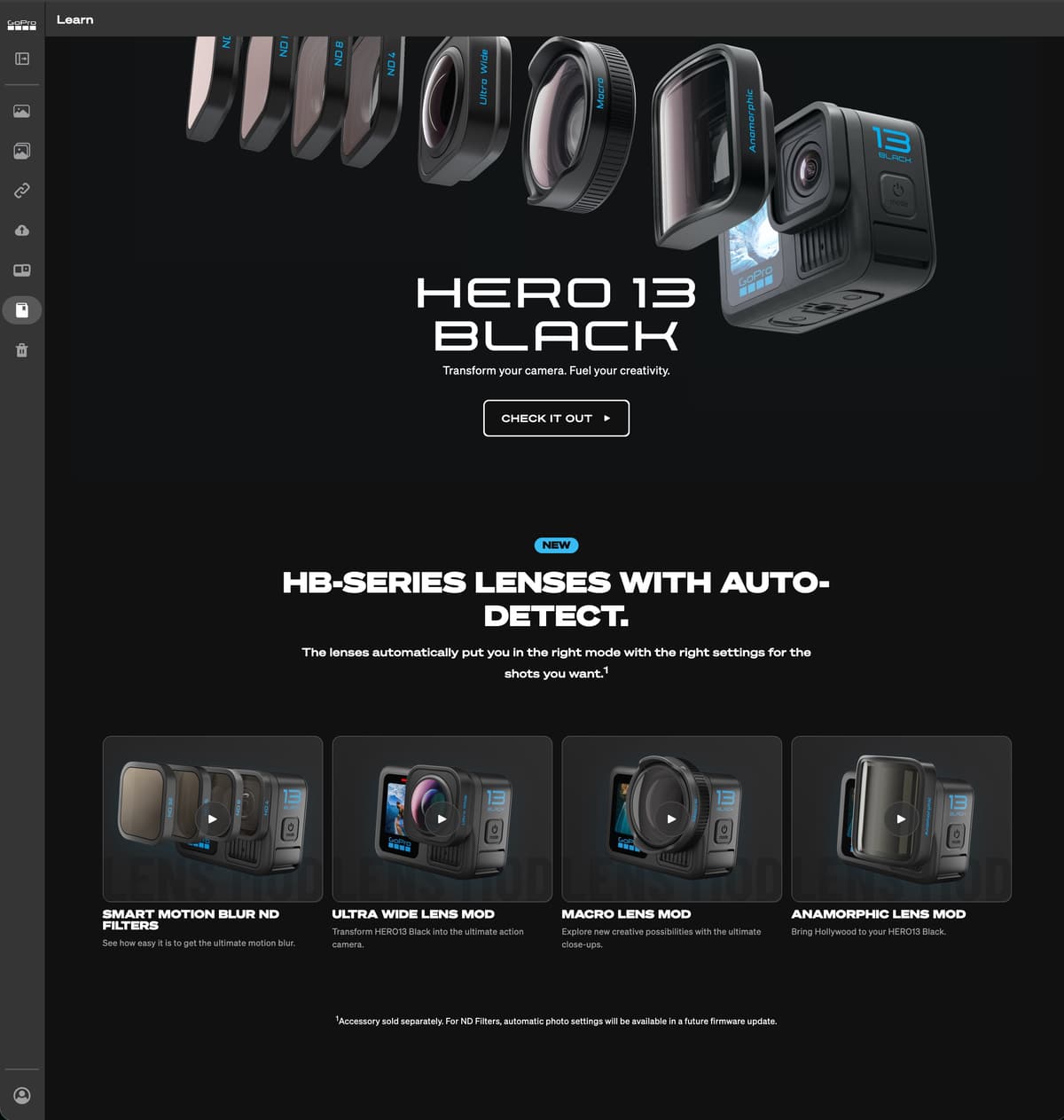 GoPro Web Learn