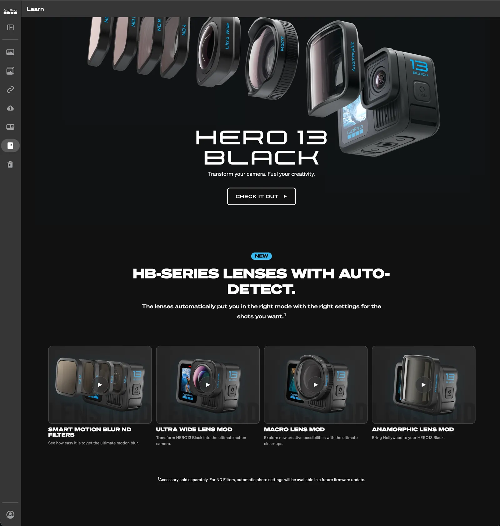 GoPro Web Learn