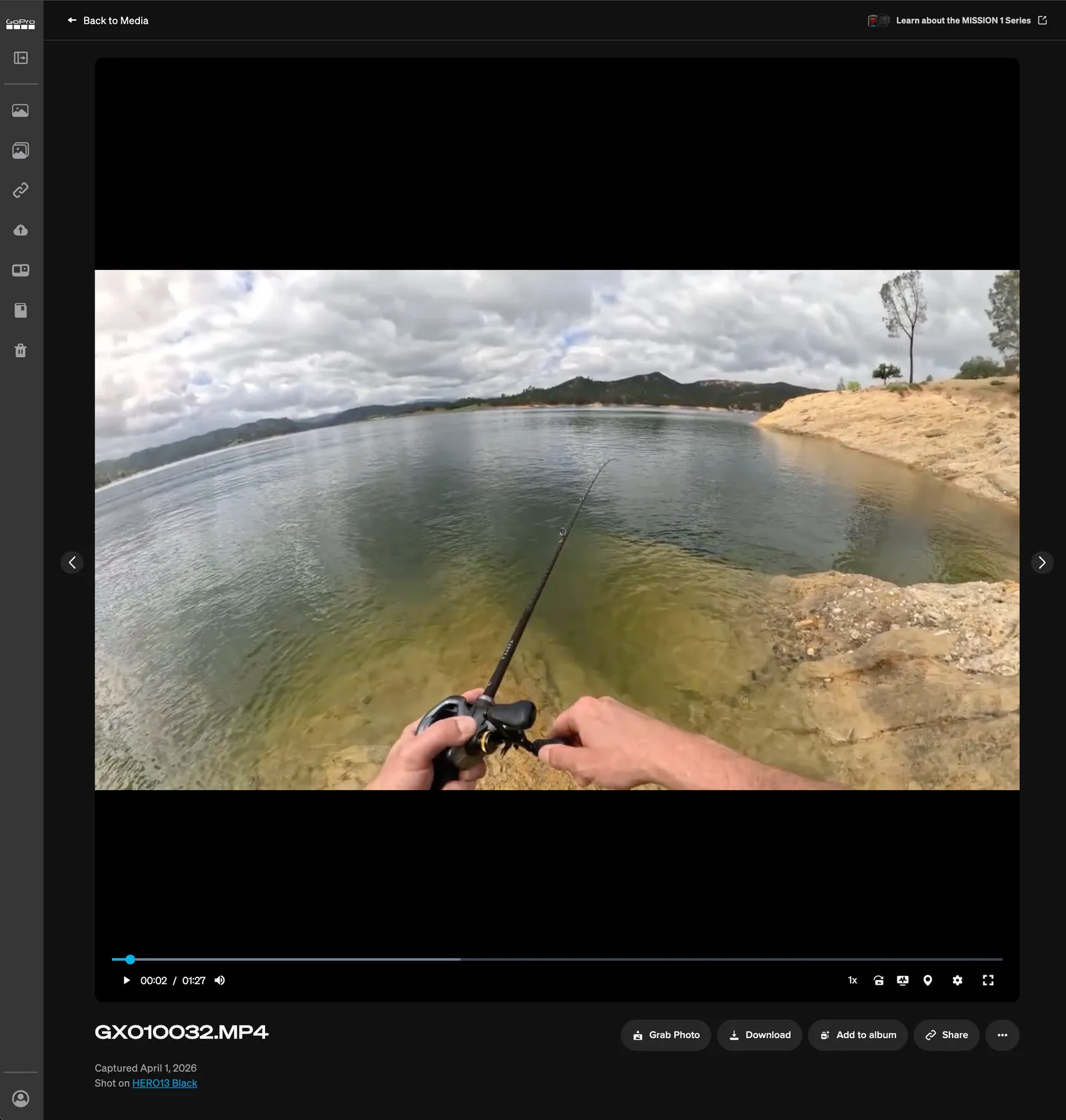 GoPro Web Media Player